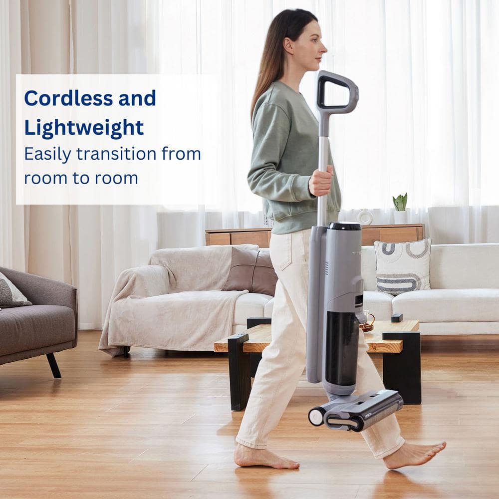 Tineco GO H2O XL Cordless Gray Wet/Dry Vacuum Mop