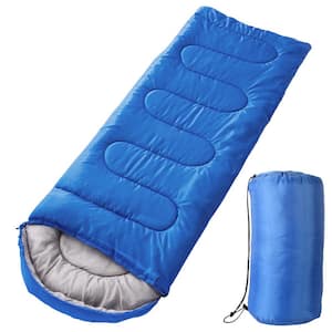 Camping Sleeping Bags for Adults Teens with Carry Bag, Royal Blue