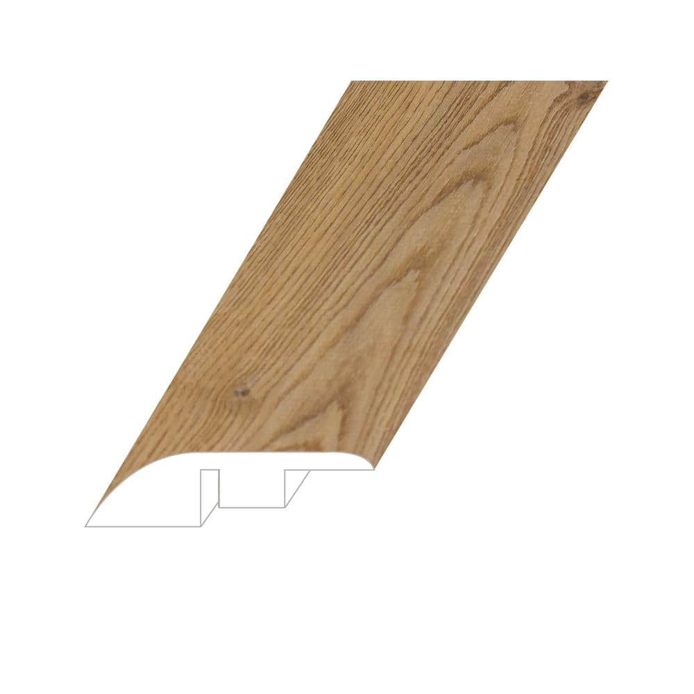 Meraki Crowned Hazel 0.6 in. T x 1.8 in. W x 94.5 in. L Vinyl Reducer Molding price history on PriceWatchPro