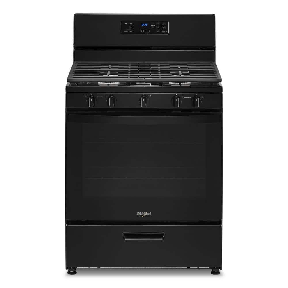 Whirlpool oven black top