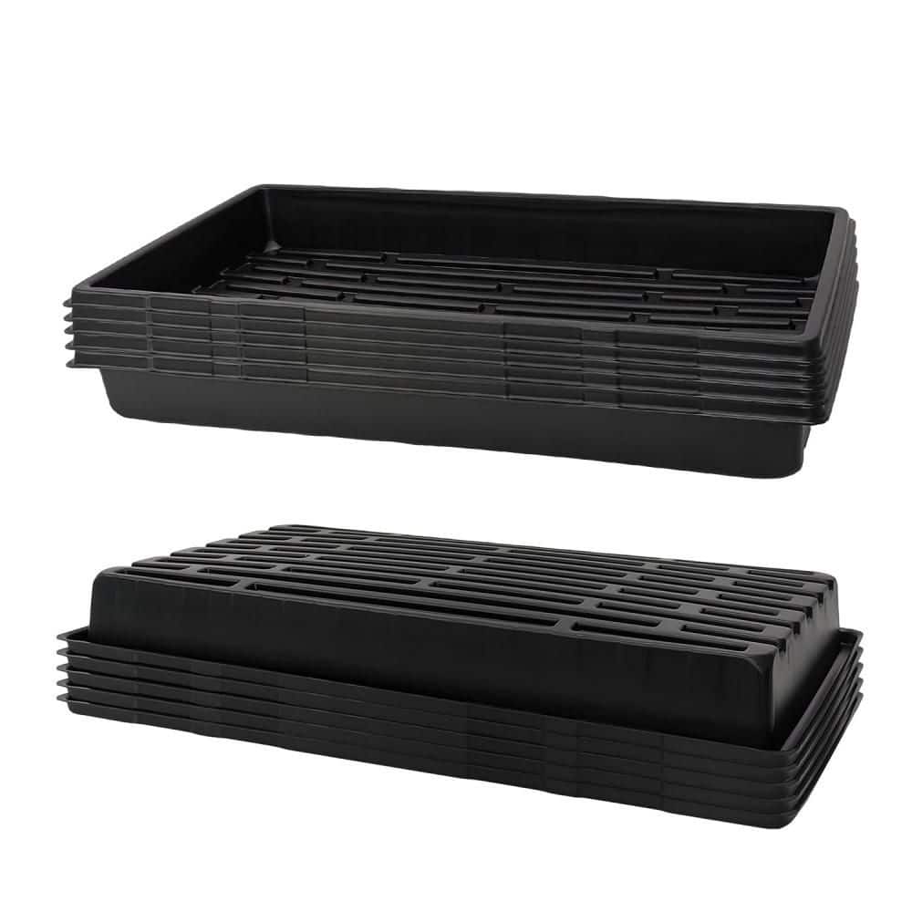 1020 Plastic Seed Starting Trays for Microgreens, Seedlings, Plant Germination, Fodder and Transplant (10-Pack) price history on PriceWatchPro