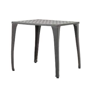 Bronze Aluminium Outdoor Side Table