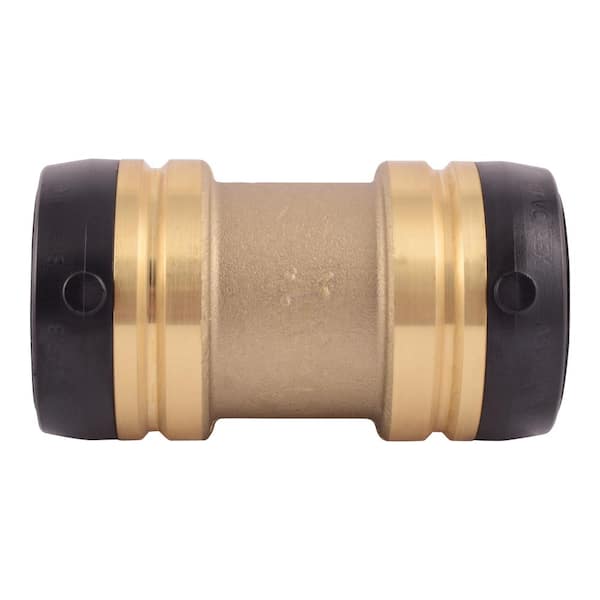 SharkBite 1-1/2 in. Push-to-Connect Brass Coupling Fitting