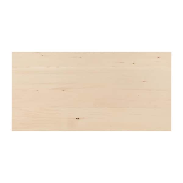 Walnut Hollow 3/4 in. x 12 in. x 24 in. Edge-Glued Basswood Hardwood Board