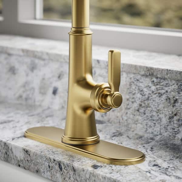 KOHLER Adva Single Handle 3-Function Pull Down Sprayer Kitchen