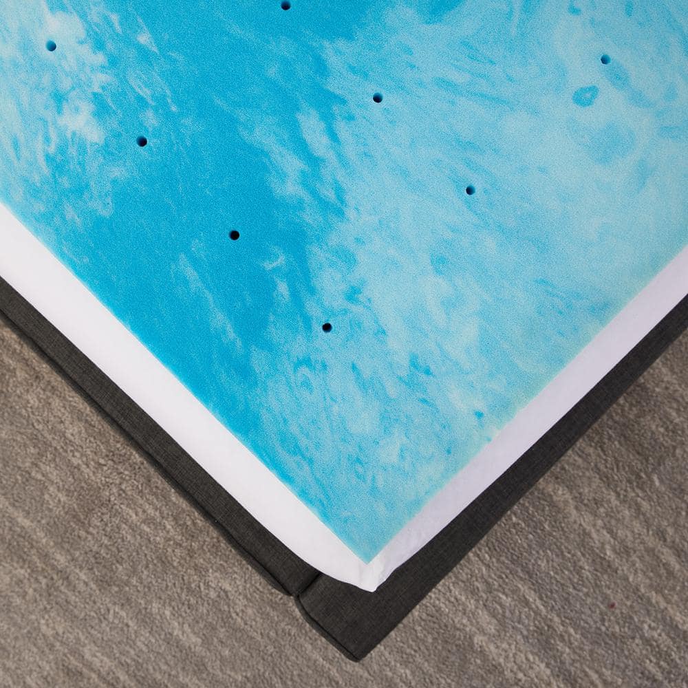 3" Gel Swirl Memory Foam Mattress Topper