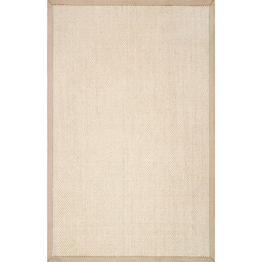 Elaine Chino 10' x 14' Handmade Wool-Cotton Blend Area Rug
