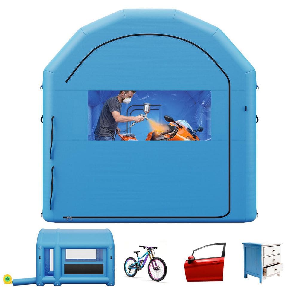 VEVOR Portable Inflatable Paint Booth 13 ft. x 8 ft. x 8 ft