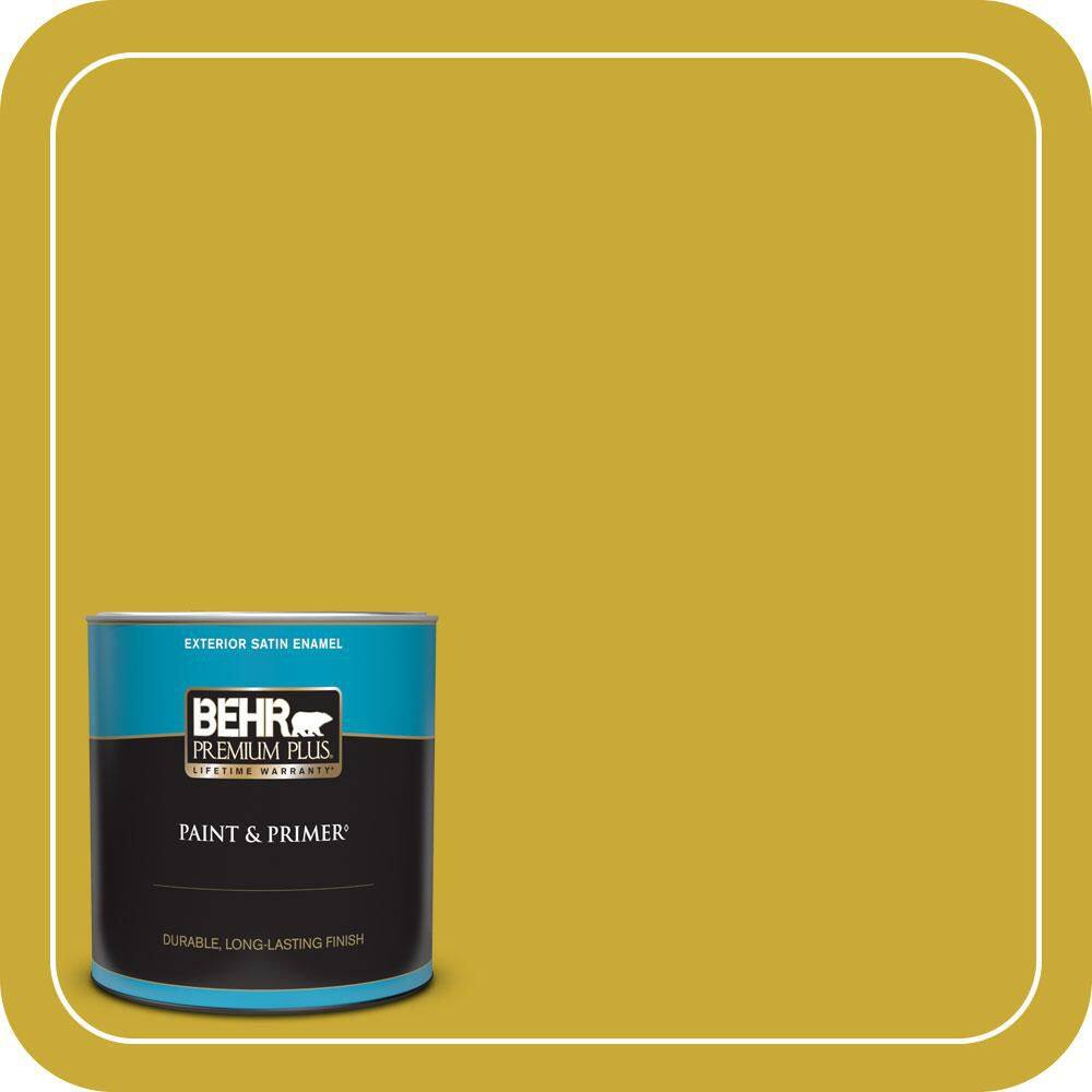 1 qt. #P320-7 Sweet and Sour Satin Enamel Exterior Paint & Primer price history on PriceWatchPro
