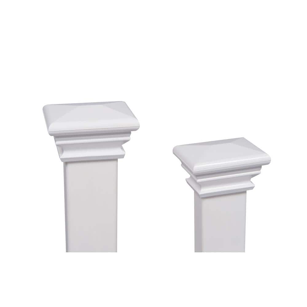 Madison White Vinyl 2.5-ft x 5-ft Garden Gate with Wings