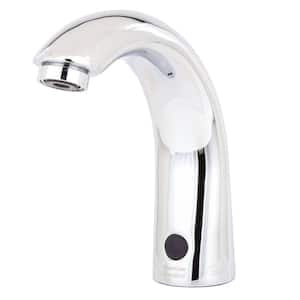 Selectronic DC-Powered Single Hole Touchless Bathroom Faucet with Cast Spout in Polished Chrome