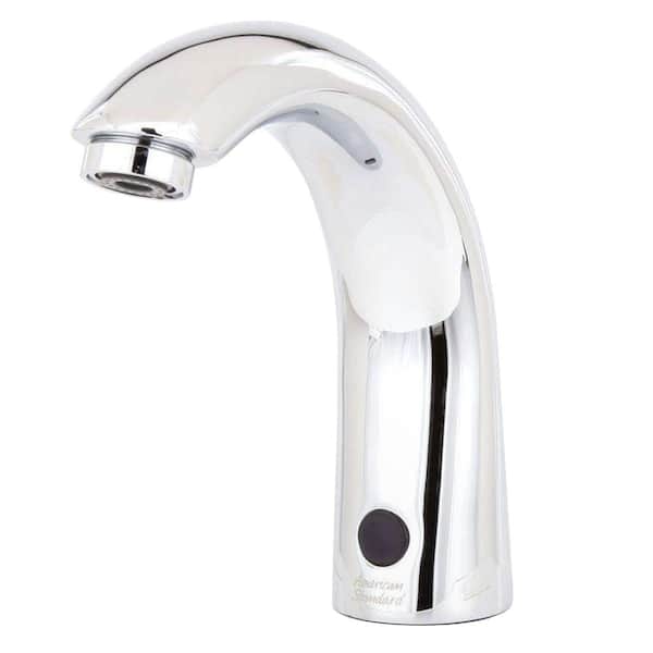 American Standard Selectronic DC-Powered Single Hole Touchless Bathroom Faucet with Cast Spout in Polished Chrome