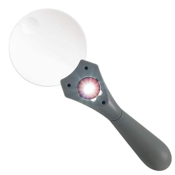 ADG 3X/5X Aspheric Magnifier with Ball Switch LED