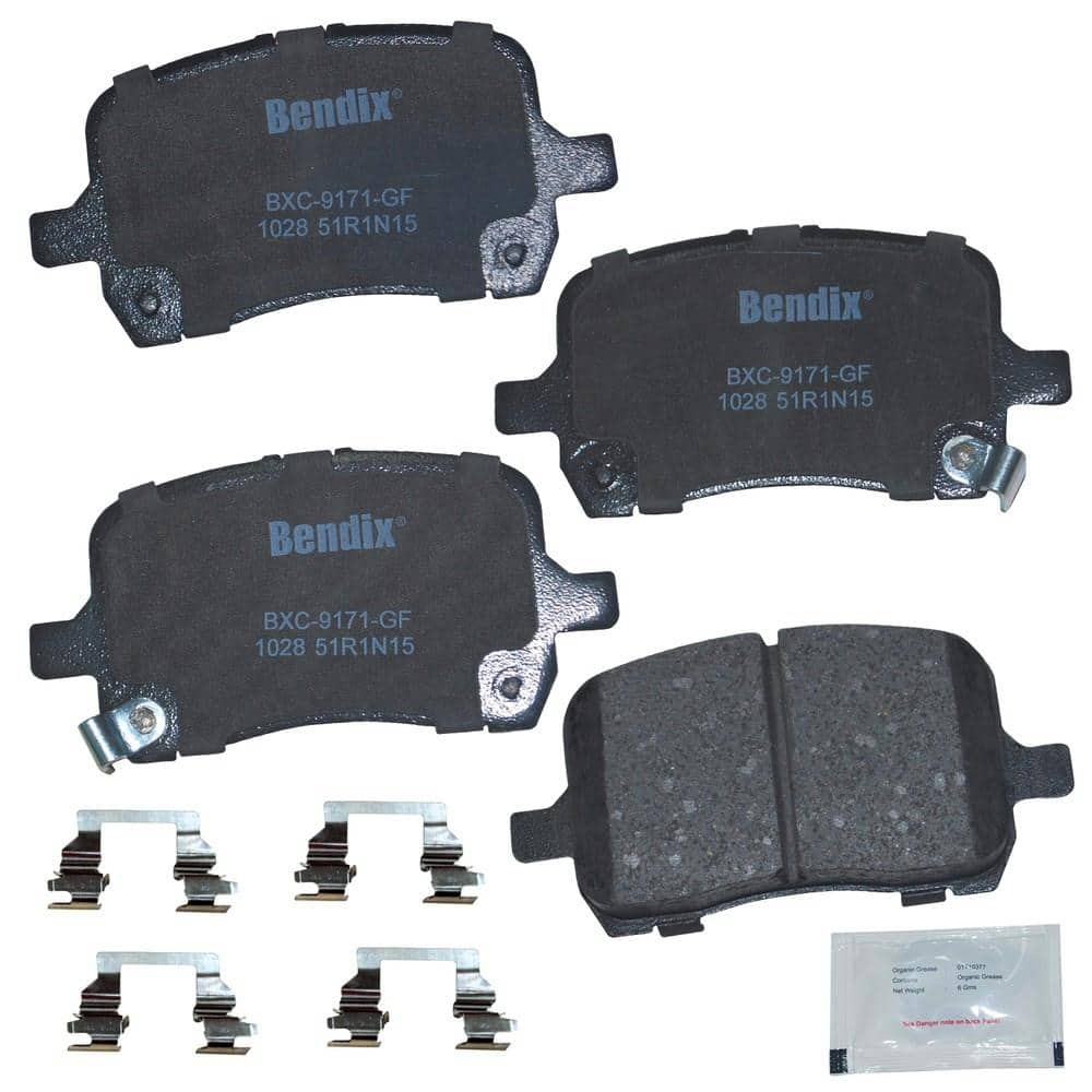 Bendix Premium Copper Free Disc Brake Pad Set 20042008 Acura TSX 2.4L