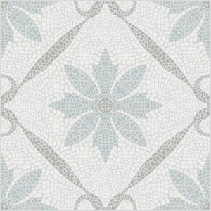 Gray 3 MIL x 12 in. W Water Resistant Jamila Peel and Stick Floor Virgin Vinyl Tiles Set of 20 ( 20 sq. ft. )