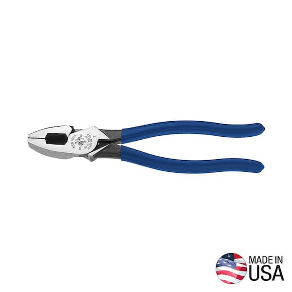 Klein Tools 9 in. 2000 Series High Leverage Side Cutting Pliers for Fish Tape Pulling