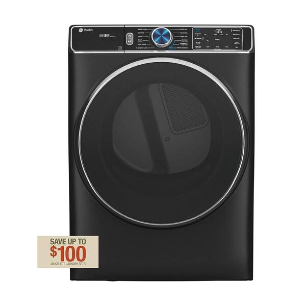 GE Profile Profile 7.8 cu. ft. Smart Gas Dryer with Steam and Sanitize  Cycle in Carbon Graphite, ENERGY STAR PFD95GSPTDS - The Home Depot