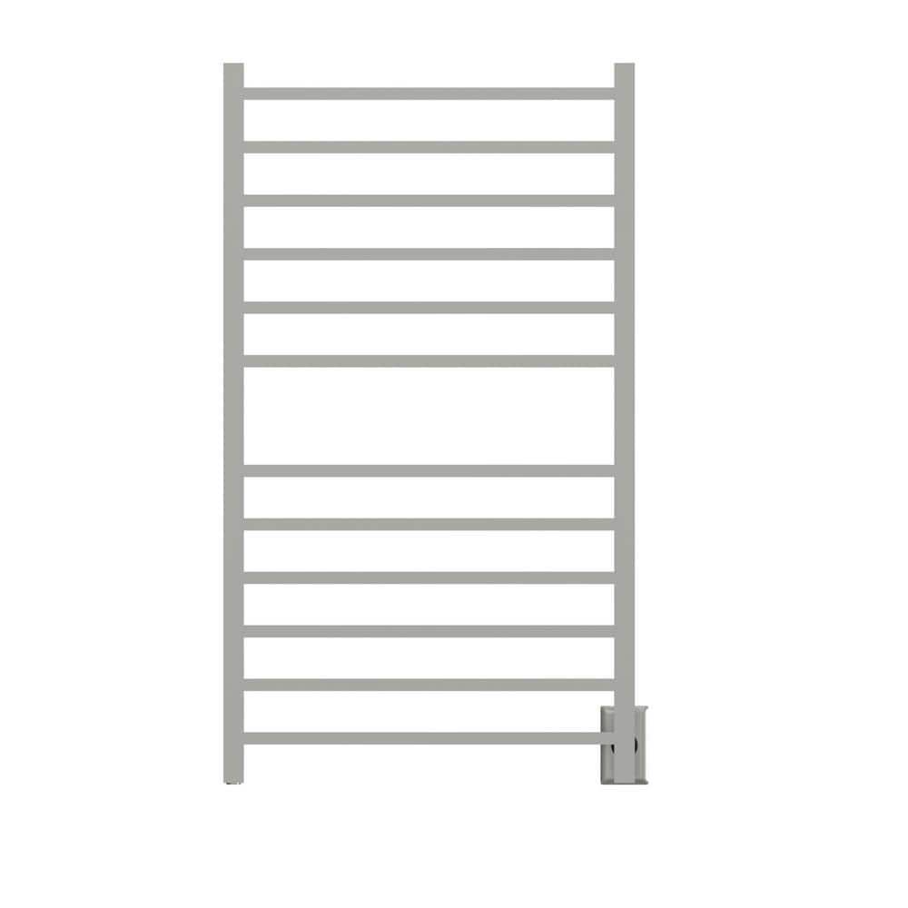 Polished Nickel Wall Mounted Electric Towel Warmer