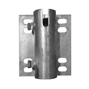 6 in. x 7 in. X 3/16 in. Galvanized Steel Leg Holder and Chain Retainer