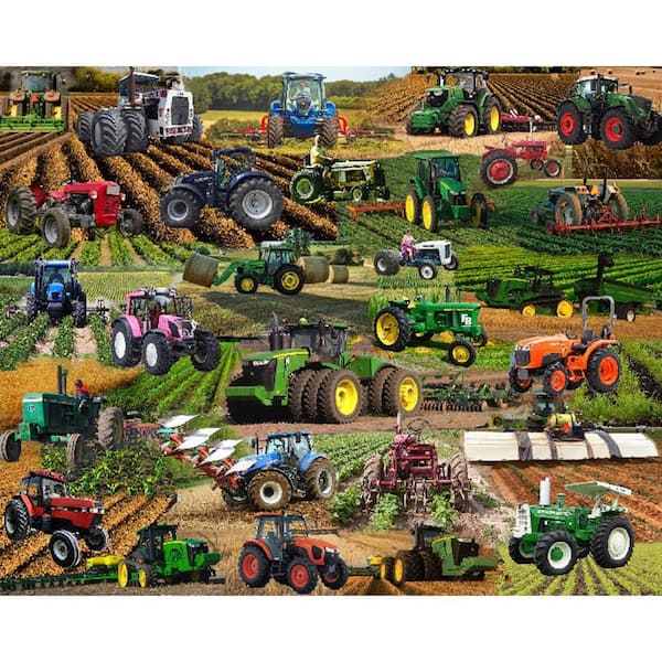 Tractors Puzzle by Steve Smith