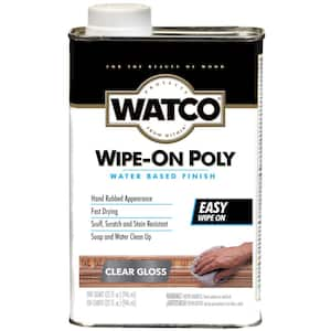 Varathane 1 Gal. Clear Gloss Water-Based Interior Polyurethane 200031 - The  Home Depot