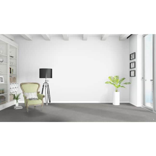 Spicework I  - Eastwood - Gray 40 oz. SD Polyester Texture Installed Carpet