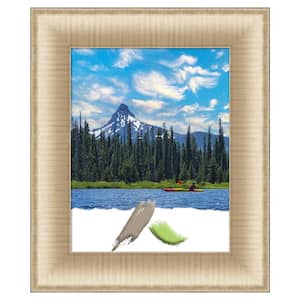 Elegant Brushed Honey Picture Frame Opening Size 11 x 14 in.