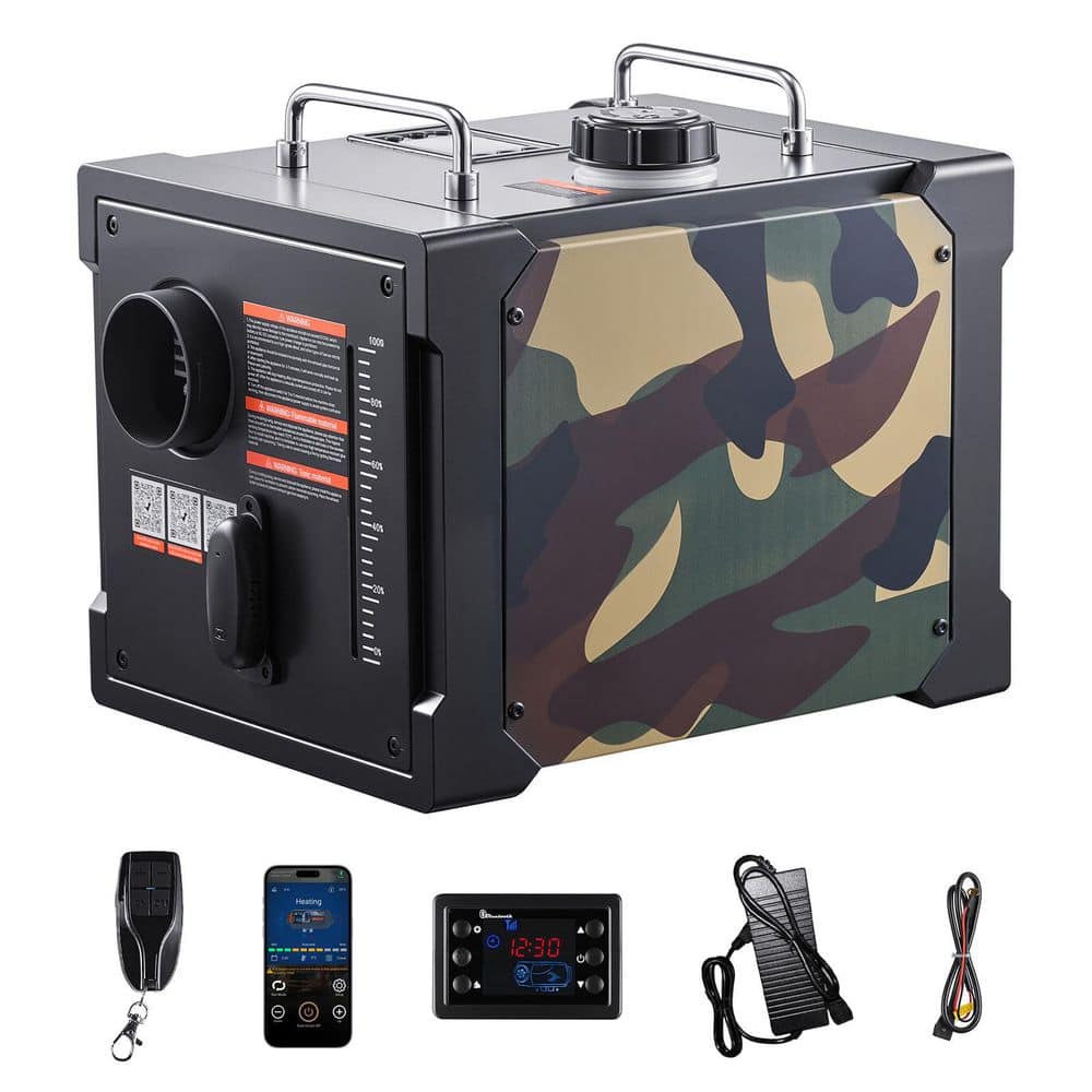 Diesel Heater, 27,297 BTU /H 8KW, DC 12V/24V, All in One Portable Diesel Air Heater, 1.9 Gal. Fuel Tank, Space Heater price history on PriceWatchPro