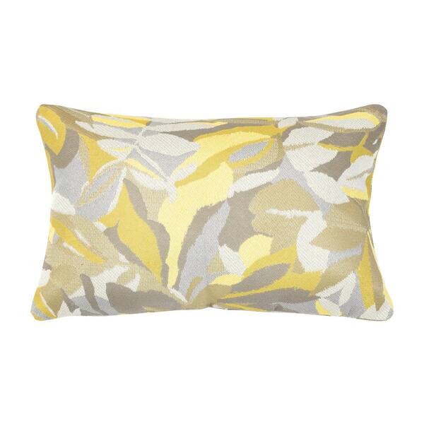yellow lumbar pillows