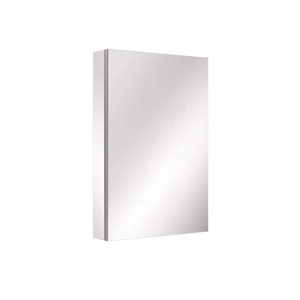 20 in. W x 30 in. H Rectangular Aluminum Alloy Medicine Cabinet with Mirror, Right Opening Door price history on PriceWatchPro
