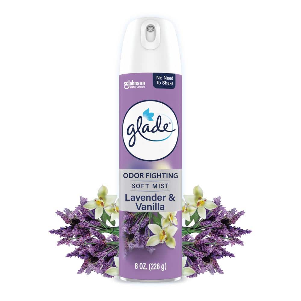 Reviews for Glade 8 oz. Lavender and Vanilla Scent Air Freshener Spray