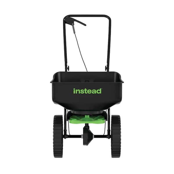 instead Go-Getter Spreader Holds up to 5,000 sq. ft. of Product Push Spreader for Grass Seed Fertilizer Salt and Ice Melt