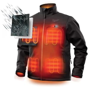 Men's M12 12-Volt Lithium-Ion Cordless Heated Jacket Kit with (1) 2.0Ah Battery and Charger