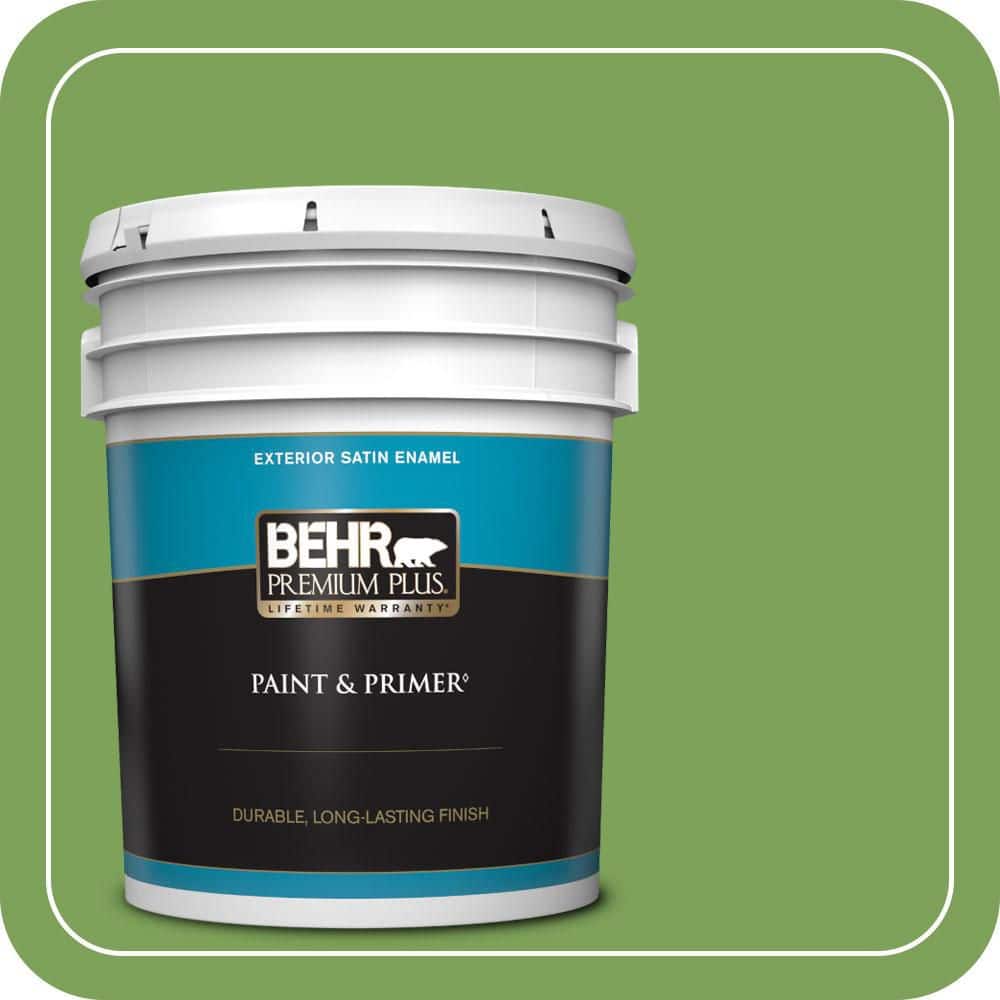 5 gal. #P380-6 Springview Green Satin Enamel Exterior Paint & Primer price history on PriceWatchPro