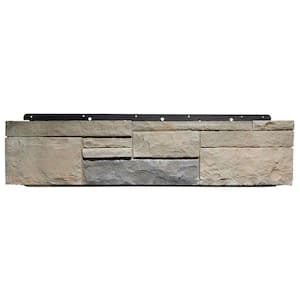 Boral 8 in. x 36 in. Versetta Stone Tight-Cut Corner Sterling