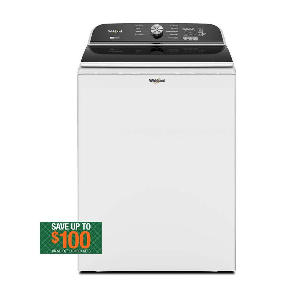 Whirlpool 5.2- 5.3 Cu.ft. Top Load Washer In White With Removable ...