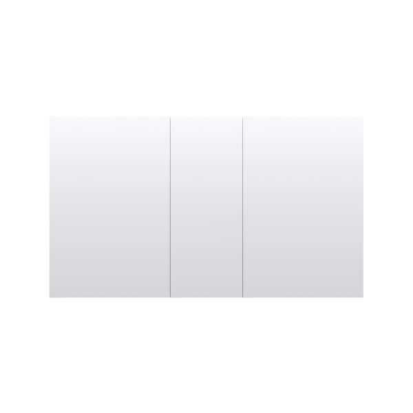 52 in. W x 30 in. H Rectangular Recess/Surface Mount Medicine Cabinet with Mirror, Soft Close Door