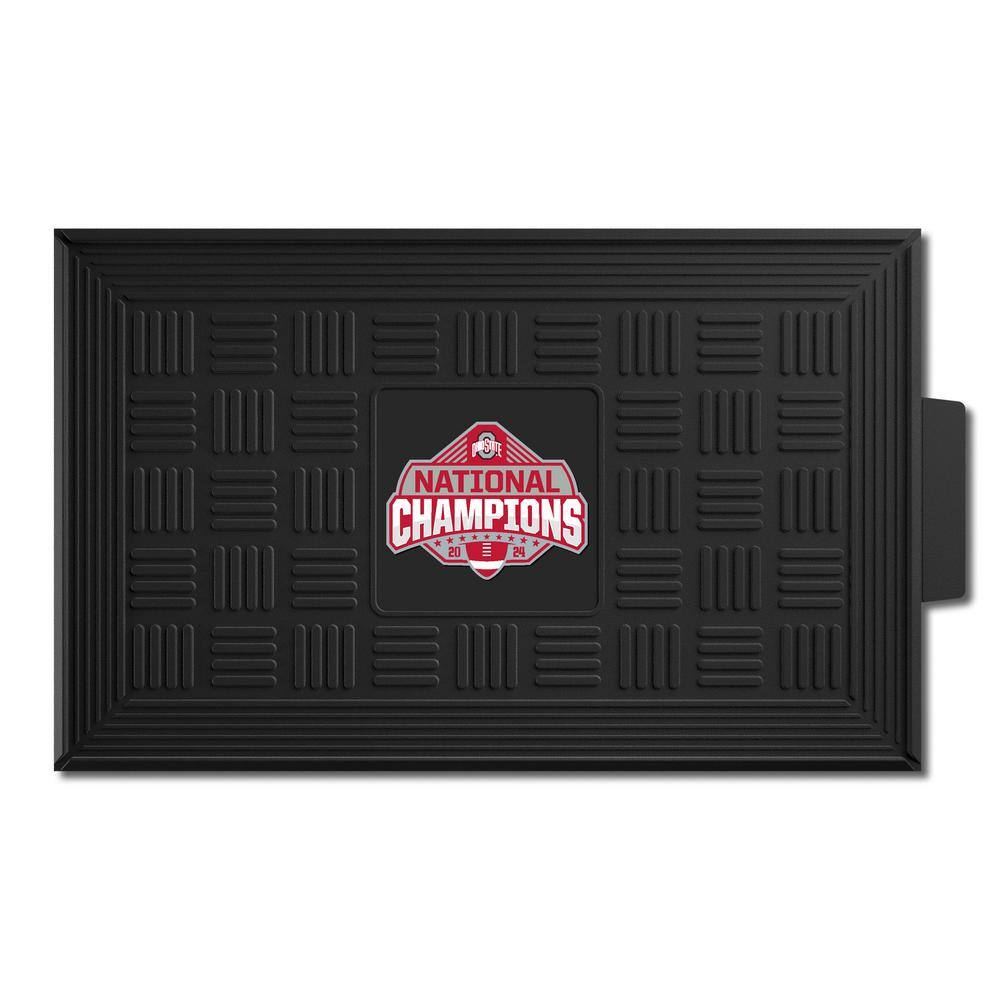 FANMATS Detroit Tigers 18 in. x 27 in. 2-Piece Heavy Duty Vinyl Car Mat