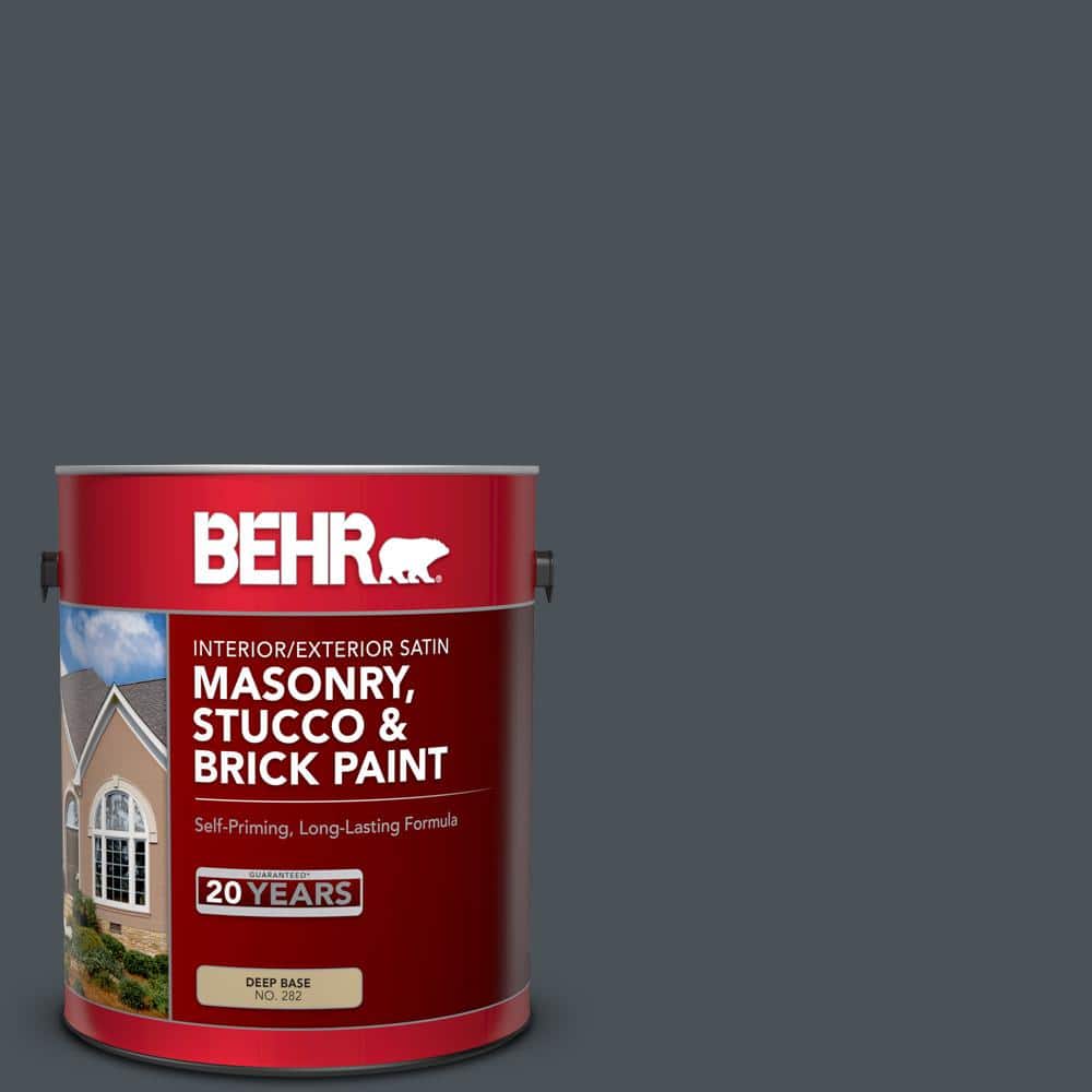 1 gal. #PPU25-22 Chimney Satin Interior/Exterior Masonry, Stucco and Brick 