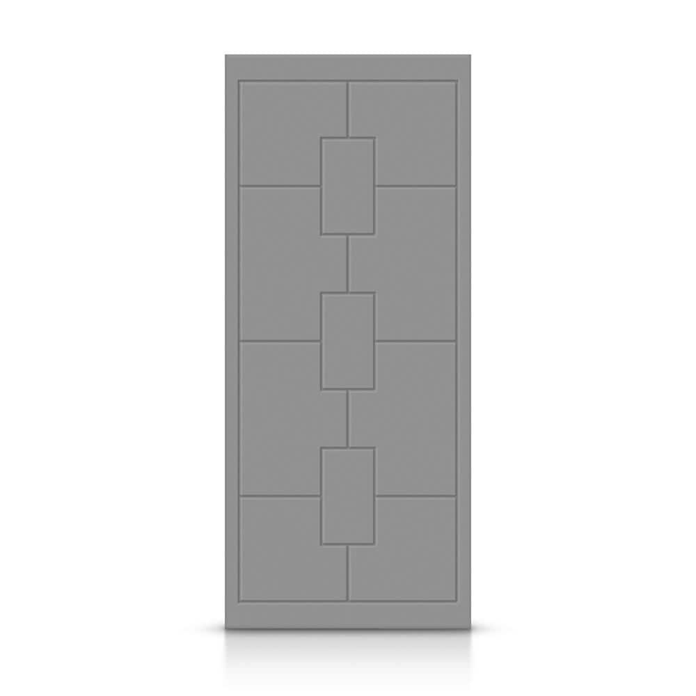24 in. x 80 in. Hollow Core Light Gray Painted Composite MDF Interior Door Slab price history on PriceWatchPro