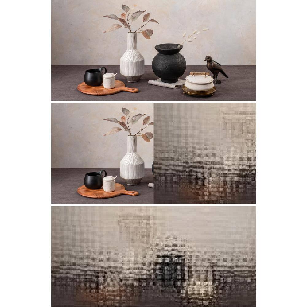 24" x 36" Clear Textured Privacy Window Film