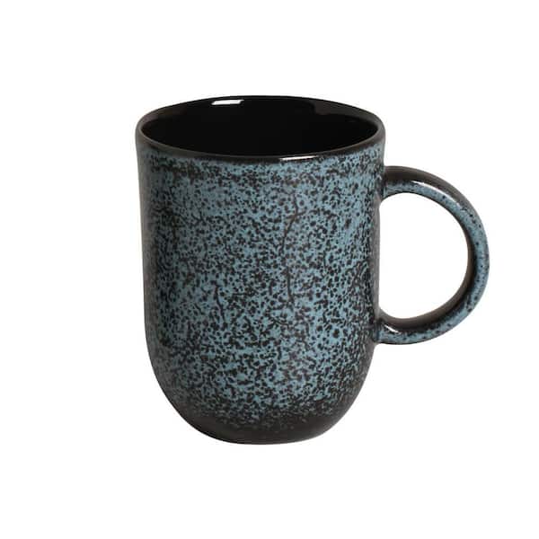 11.16 oz. Night Sky Stoneware Coup Mug (Set of 4)