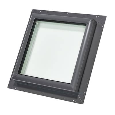 22-1/2 in. x 22-1/2 in. Fixed Pan-Flashed Skylight with Laminated Low-E3 Glass