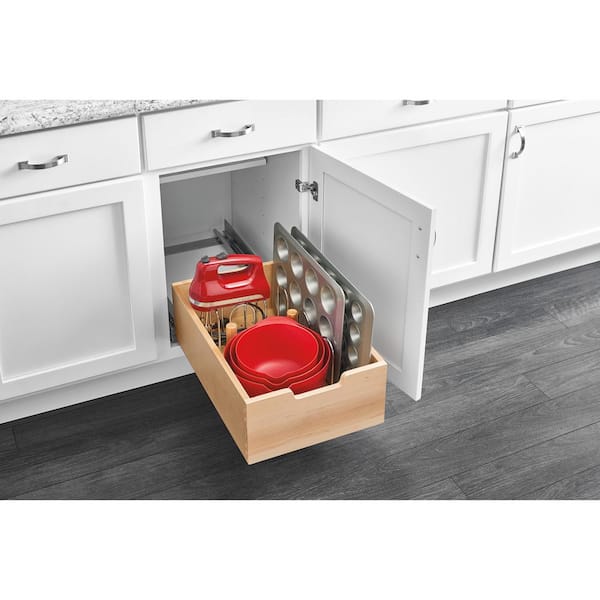 Rev-A-Shelf 20-1/2 Inch Width Kitchen Base Cabinet Pull-Out Food