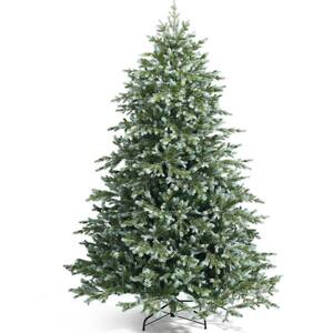 7 ft. Unlit Artificial Christmas Tree with 1260 Mixed PE and PVC Tips