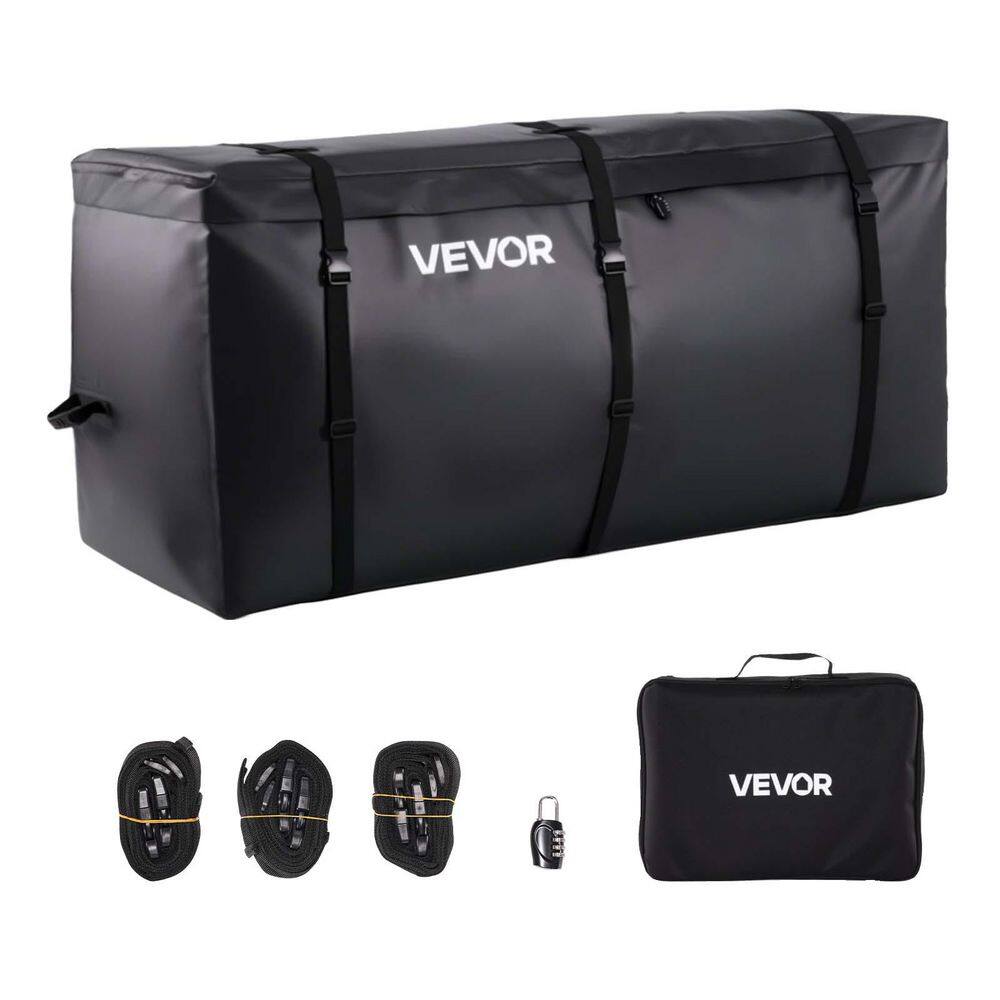 Hitch Cargo Carrier Bag, 840D PVC 60.24 x 24.02 x 35.94 in. (30 Cu. Ft. ), Heavy Duty Cargo Bag for Storage with Straps price history on PriceWatchPro