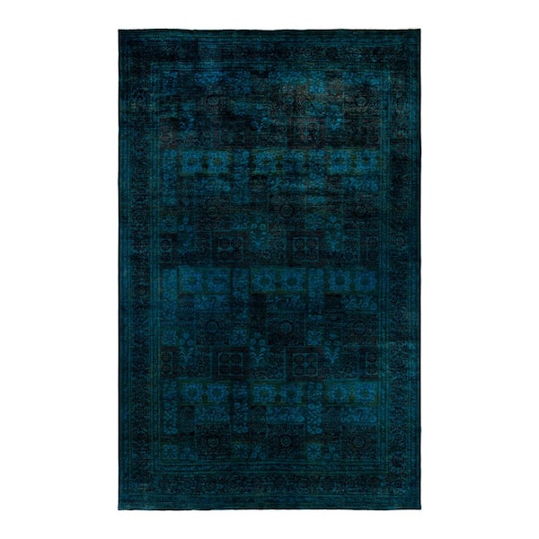 Suzani One-of-a-Kind Handmade - Blue, 16 ft. 3 in. x 10 ft. 2 in. Area Rug