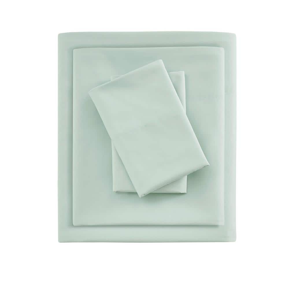 Smart Cool 4-Piece Aqua Microfiber Queen Sheet Set price history on PriceWatchPro