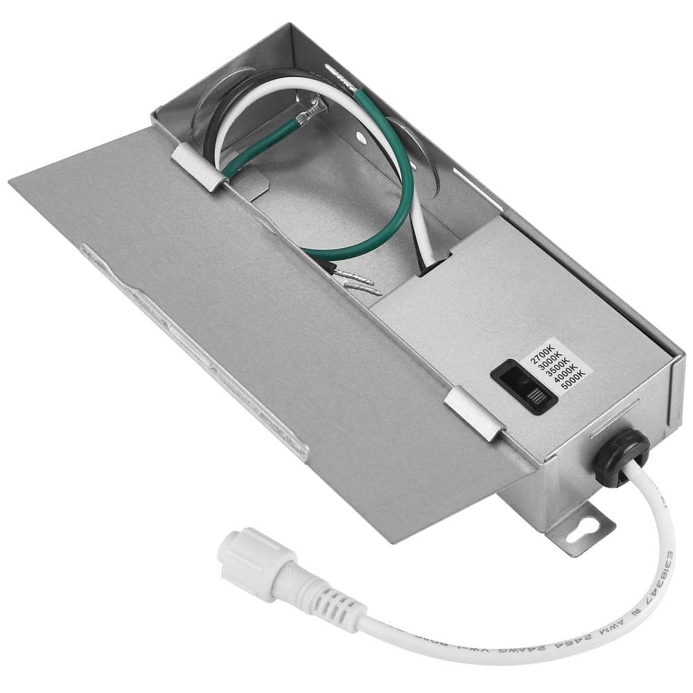 Black 3-Inch Ultra-Thin Aluminum LED Recessed Downlight