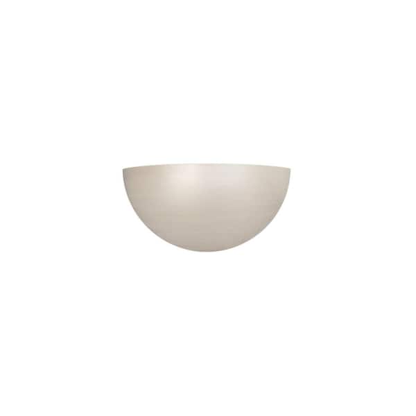 WAC Lighting Collette 10 in. 1-Light Brushed Nickel LED Wall Sconce with Selectable CCT